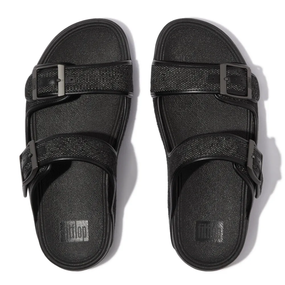 รองเท้าแตะ ผู้ชาย รุ่น GOGH MOC MENS BUCKLE TWO-TONE CANVAS SLIDES