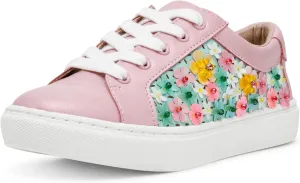 Betsey Girls Romy Sneaker, Pink Multi, 3 Little Kid