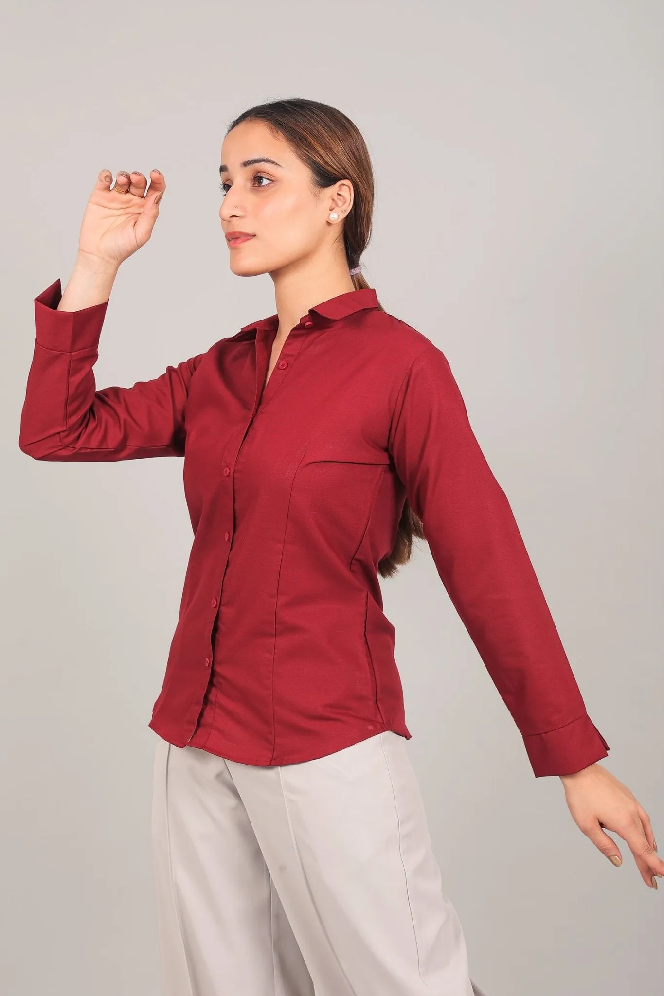 bluebird Women's Red Shirt