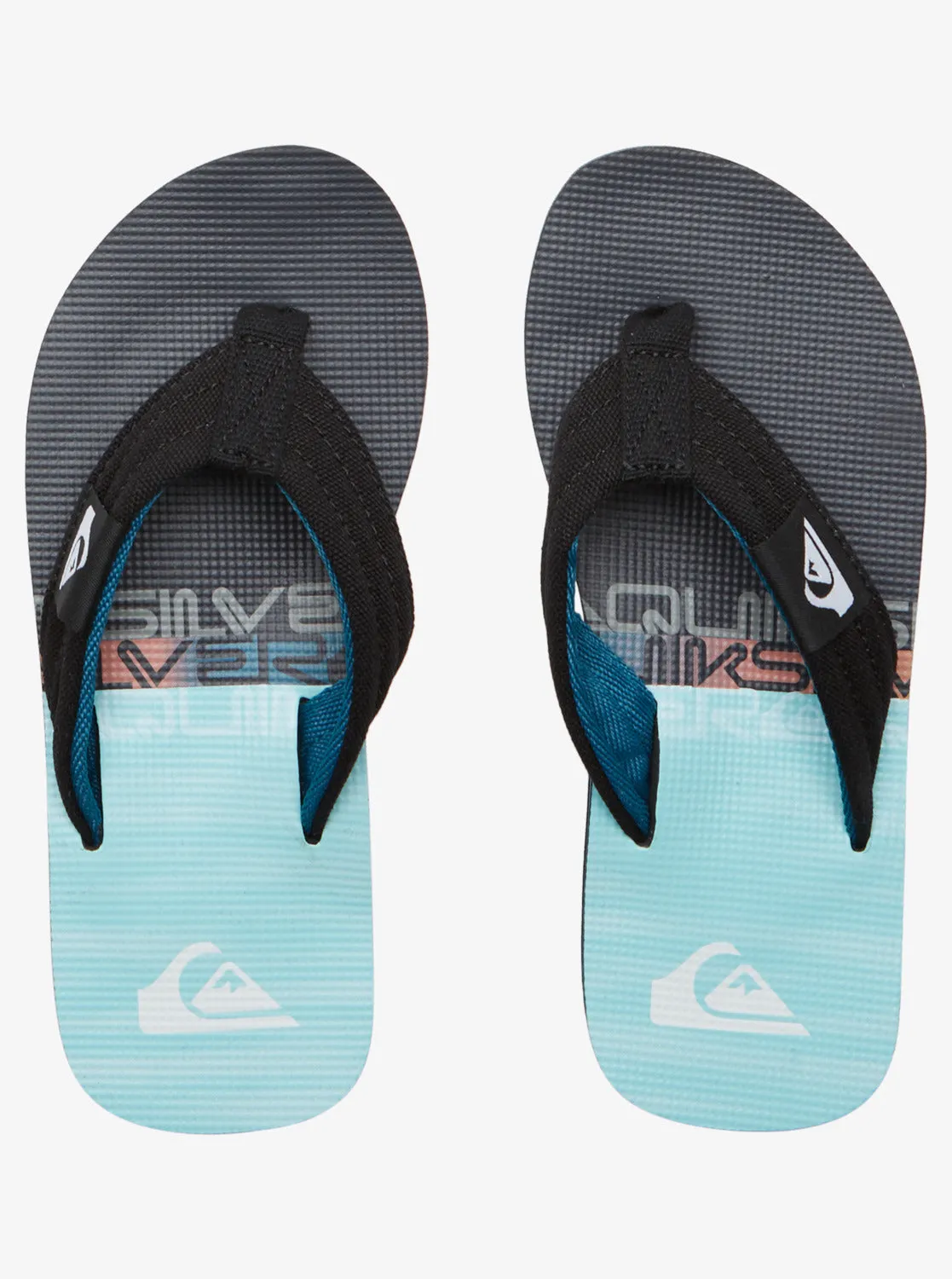 Boys 8-16 Boys 8-16 Molokai Layback Sandals - Black/Black/Blue