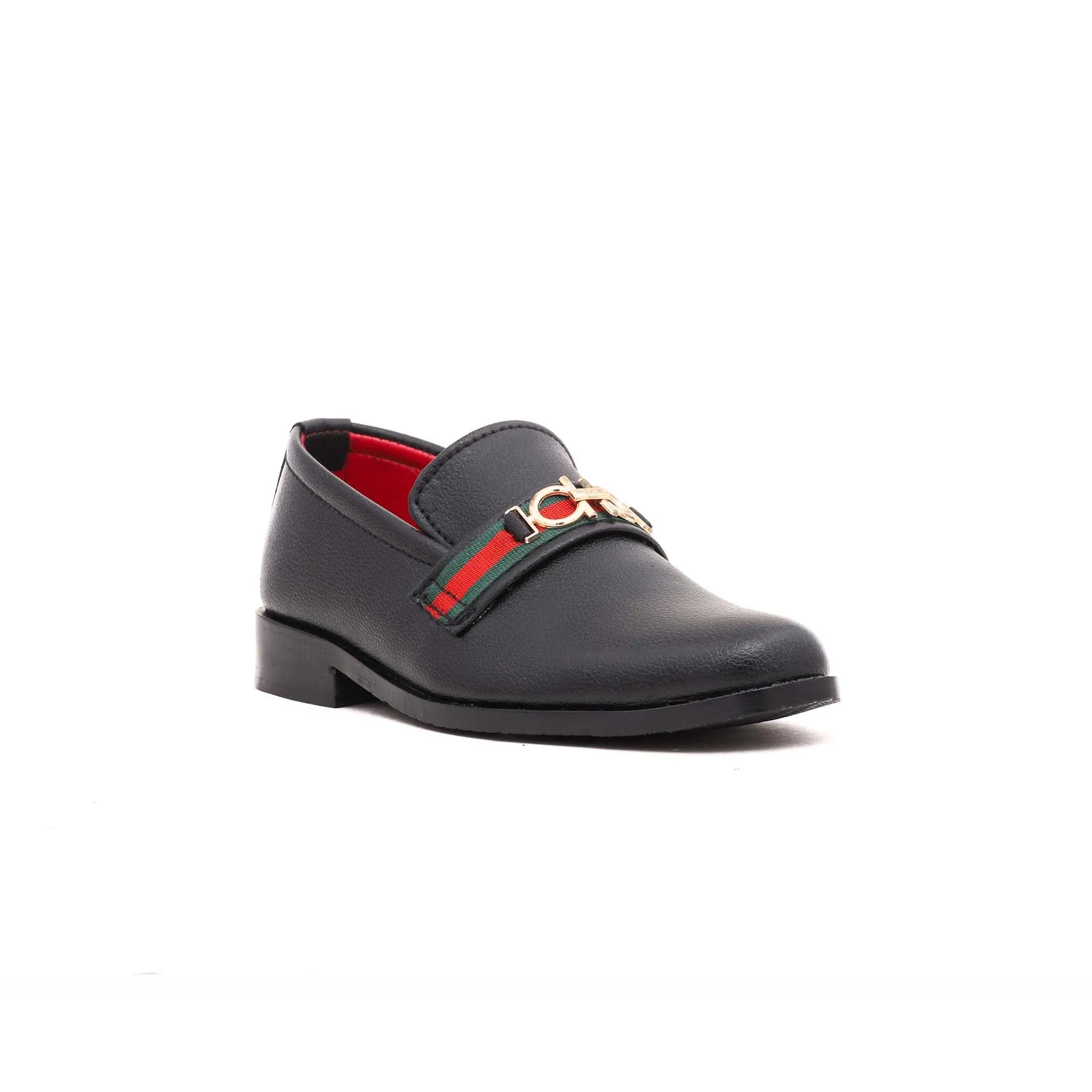 Boys Black Formal Shoes KD0454
