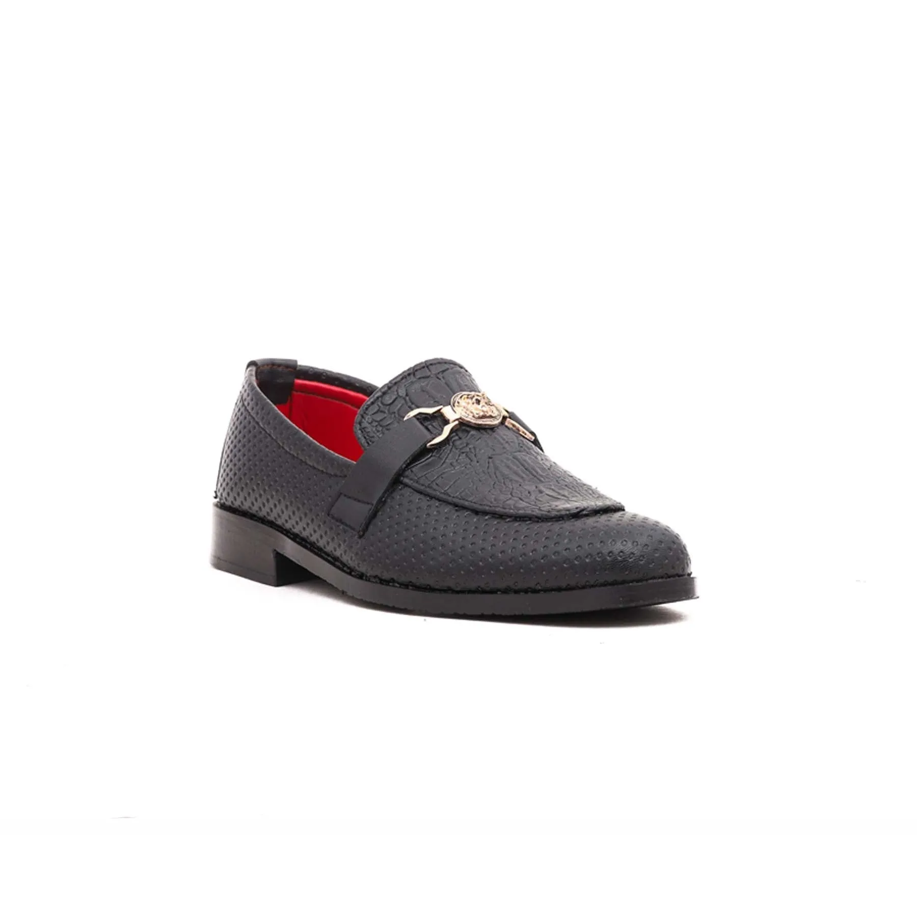 Boys Black Formal Shoes KD0455