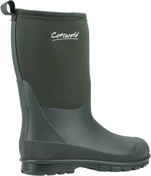 Childrens/Kids Hilly Neoprene Galoshes (6 Big Kid) (Green)
