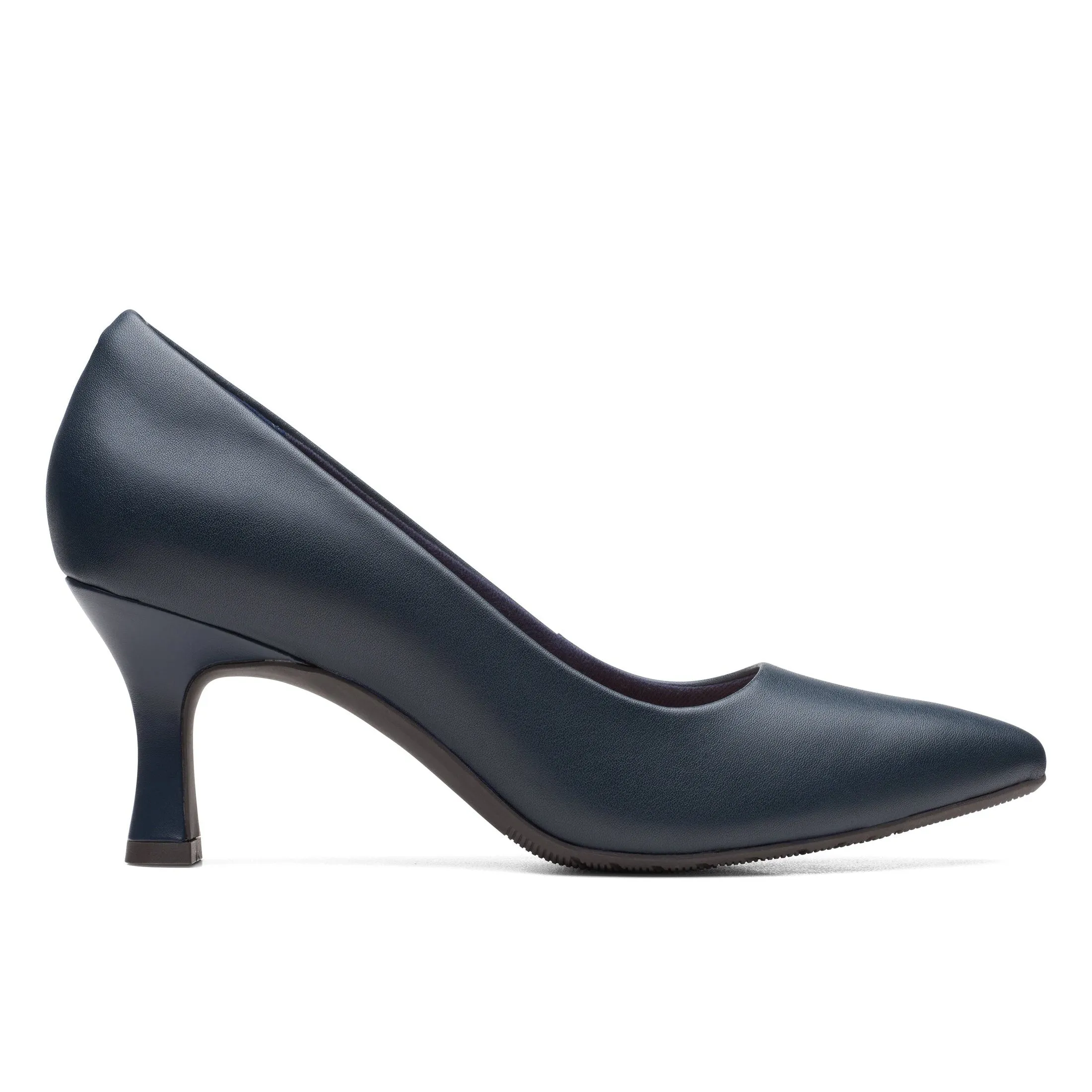 Clarks Kataleyna Gem Navy Leather