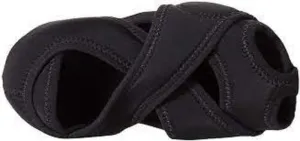 Danshuz Neoprene Cross Wrap Shoe (BLACK, SMALL) - 6495