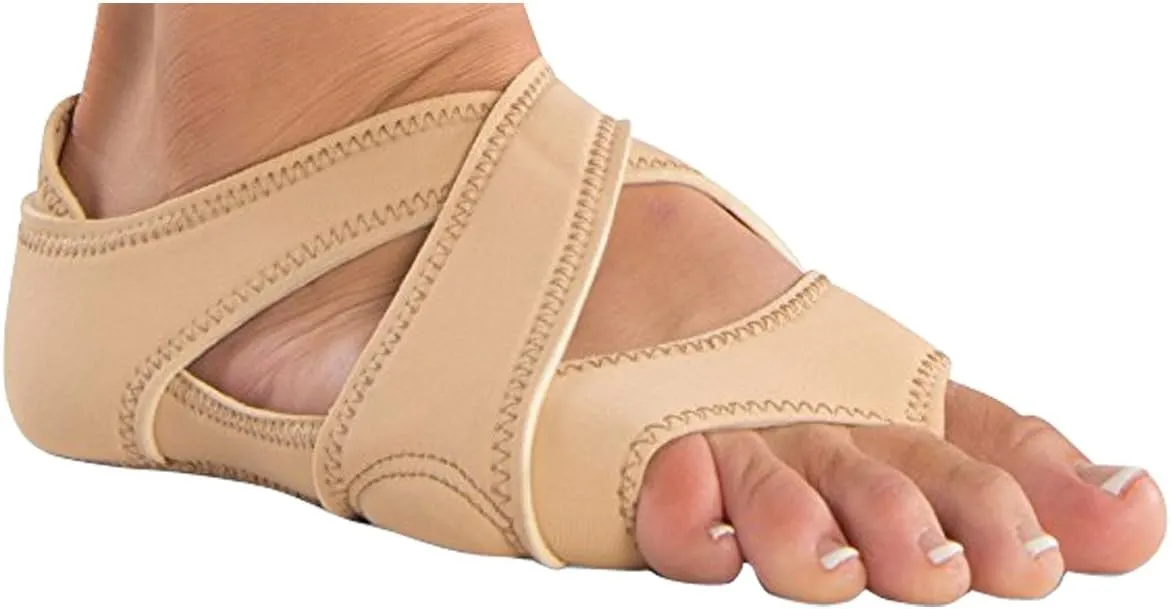 Danshuz Neoprene Cross Wrap Shoe (TAN, LARGE) - 6490Z