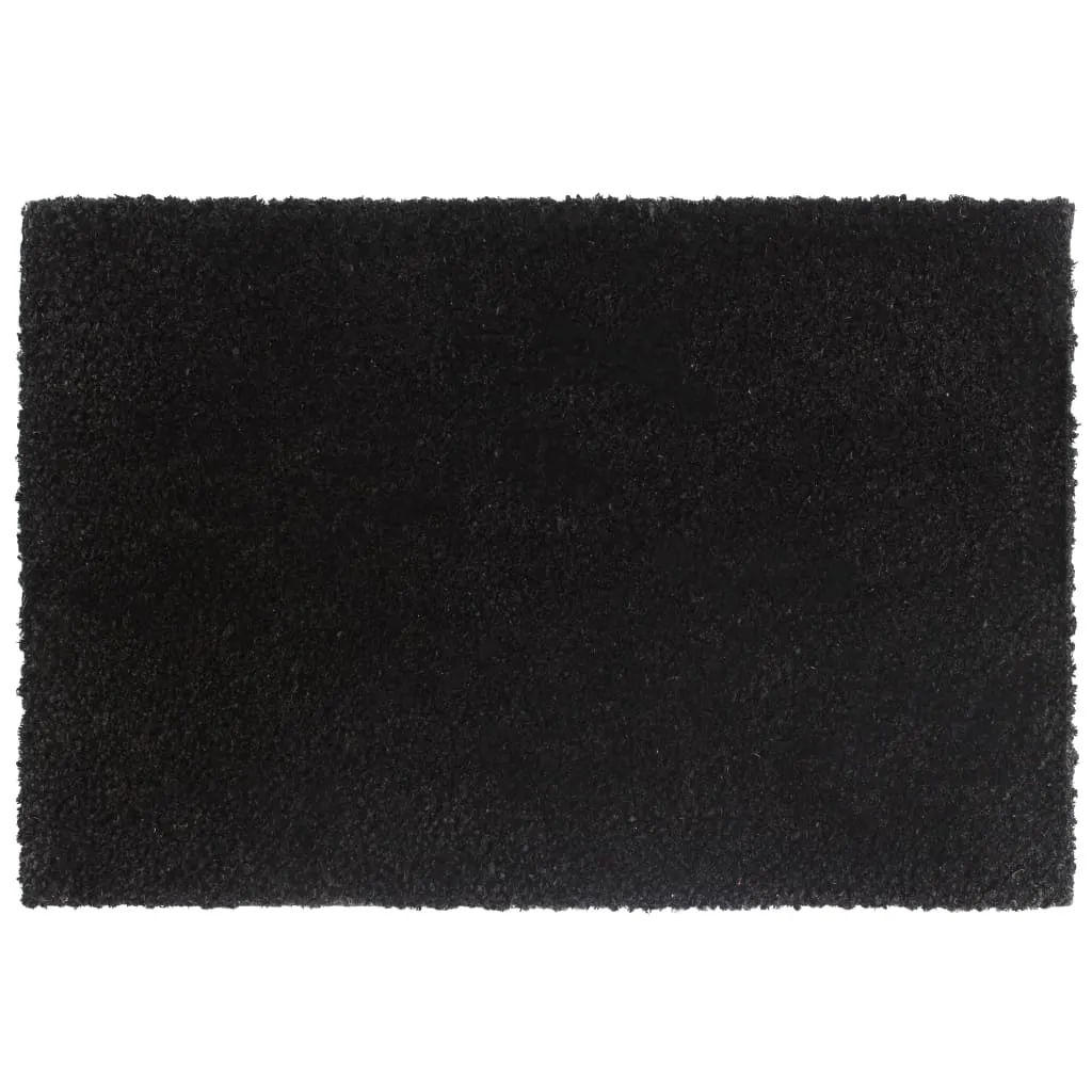 Door Mats 5 pcs Black 40x60 cm Tufted Coir