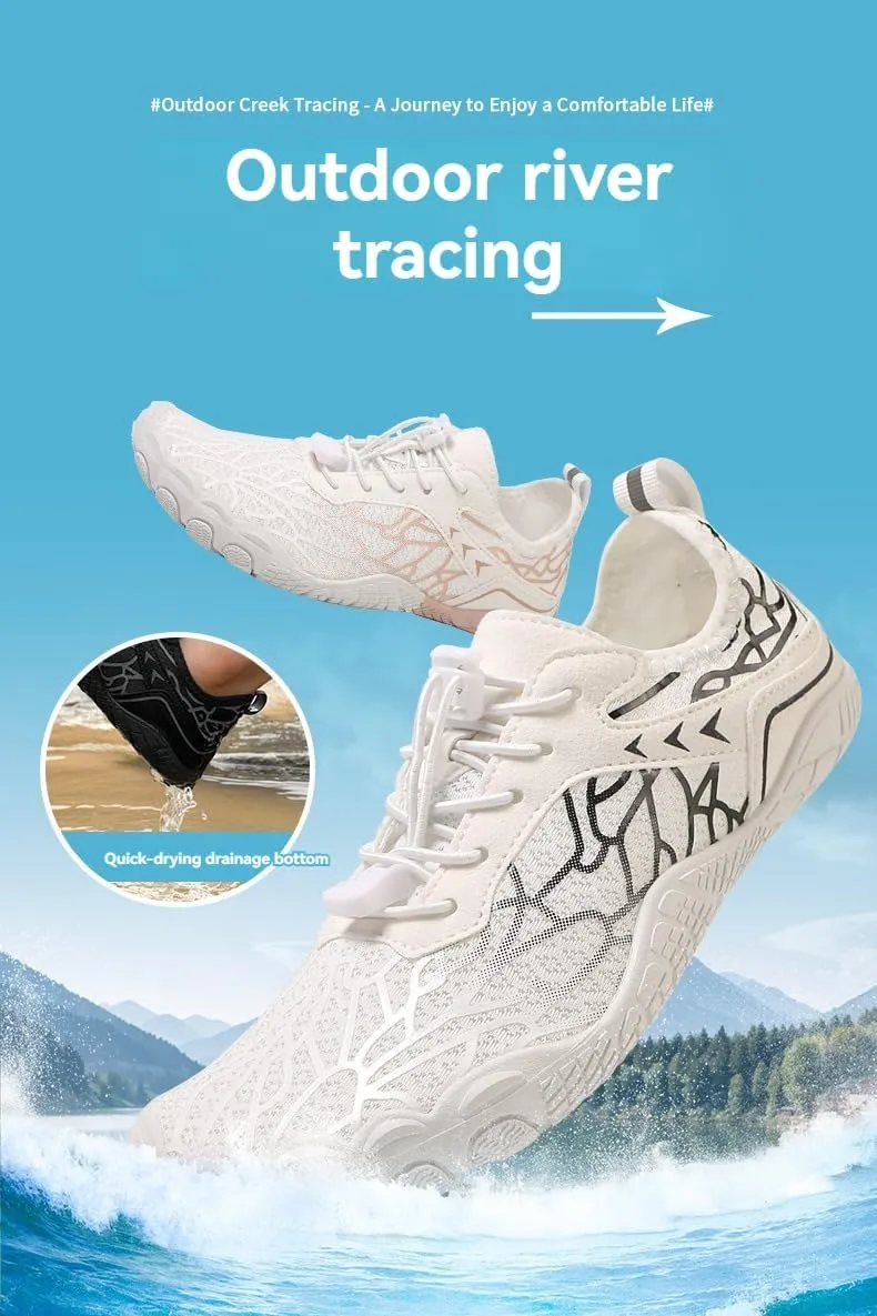 Grounded Footwear Barefoot Shoes Women&Men Hike Shoes Footwear Barefoot Womens Neuropathy Non-Slip Outdoor Hiking Shoe Women Water Wide Toe Box SneakersDiabetic Shoe Beach Surf Walk Yoga Walking