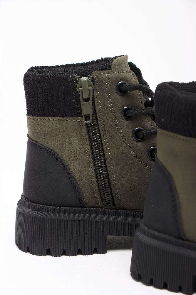 Hiker Boot Green