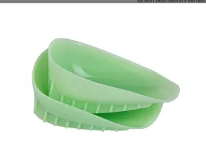 Importikaah I Heel Pads Cup Insole Cushion I Heel Spur Pain Relief I 1 Pair - Green