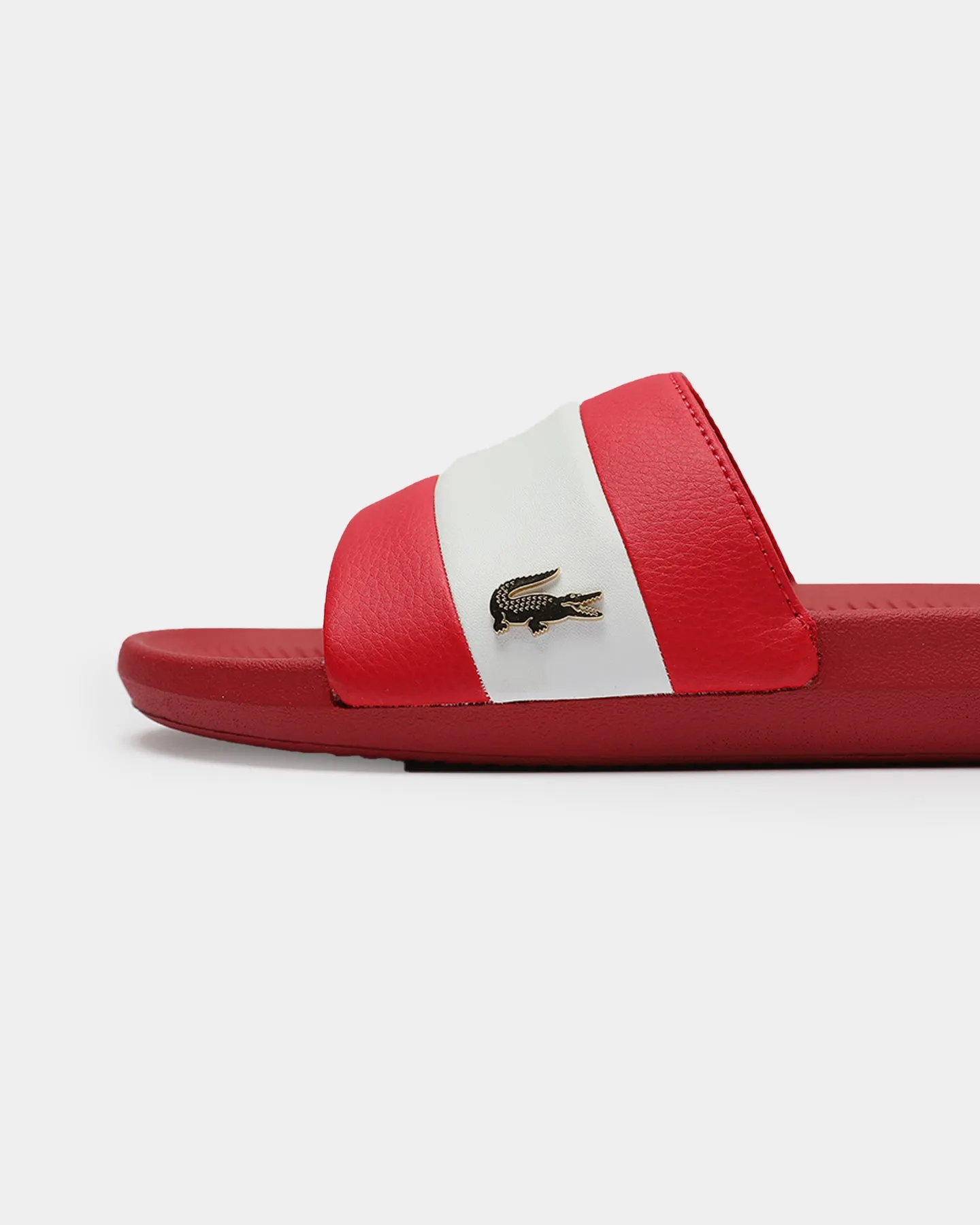 Lacoste Croco Slide 120 3 Red/White
