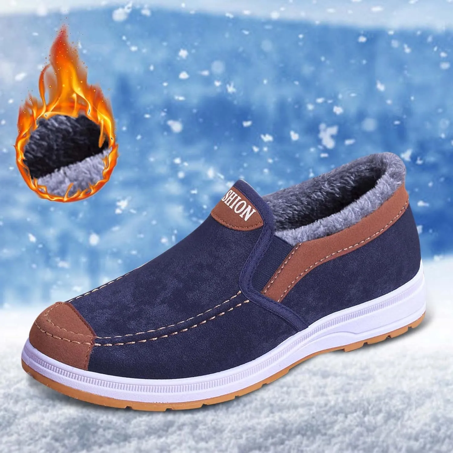 Short Winter Boots for Women Cute Women's Short Snow Boots Snow Boots Womens Wide Width Chunky Heel Winter Boots for Women Botas De Invierno Mujer Oferta
