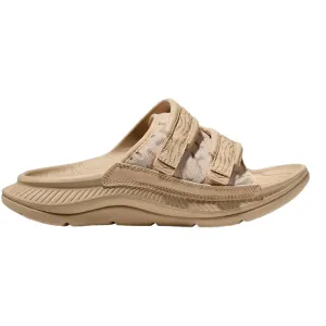 Unisex Ora Luxe Recovery Slides - Shifting Sand / Dune