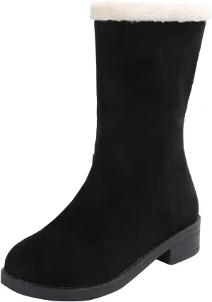 Winter Ankle Boots for Women Waterproof Snow Wide Width Snow Boot Women Warm Winter Boots Women Short Winter Boots Womens Size 8.5 Botas De Invierno Para Mujer Con Peluche