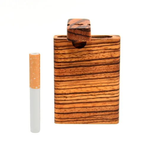 Zebrawood Dugout Pipes - Made in USA