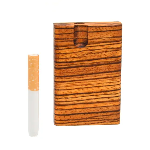 Zebrawood Dugout Pipes - Made in USA